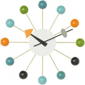 Vitra Ball Clock Wandklok Multicolor