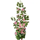 Clayre & Eef Kunstbloem 87 cm Roze Groen Kunststof