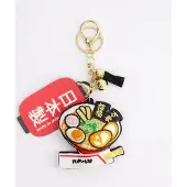 Tokyo Design Studio - Ramen Sleutelhanger - Geborduurde Patch - 7,5 x 7 cm - Made in Japan
