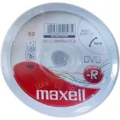 Maxell Dvd-r 120/4.7gb Spindle 50 White Printable