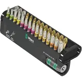 Wera Bit-Check 30 Wood TX HF 1 05057436001 Bitset 30-delig Torx, Kruiskop Phillips, Kruiskop Pozidriv