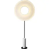 10 HEURES 10 Iris Totem Vloerlamp Ø 50 cm | White Marble