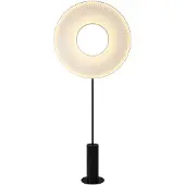 10 HEURES 10 Iris Totem Vloerlamp Ø 80 cm | Black Marble