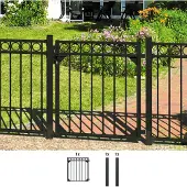 Alberts Deur met enkel hek Circle Breedte: 96,5 cm, hoogte: 100 en 120 cm, verschillende kleuren