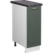 Vicco Fame-Line Apotheekkast – 30 cm, WB Antraciet Groen-Goud Landhuis