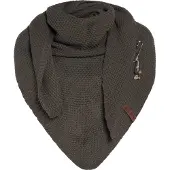 Knit Factory Coco Omslagdoek/Sjaal - Taupe - 190x85 cm