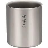 Snow Peak Mok Titanium Double Wall Stacking H300