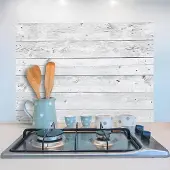 Crearreda - Achterwand Keukensticker – Hout (look) - 65 x 47 cm