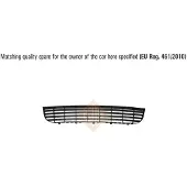 ISAM 0129710 Ventilatiegrille, bumper