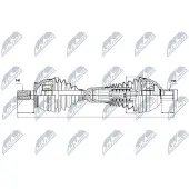 NTY NPW-VV-047 Aandrijfas