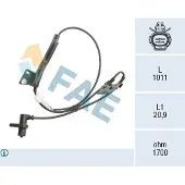FAE 78561 Wielsnelheidssensor (ABS)