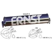 ERNST 116077 Einddemper