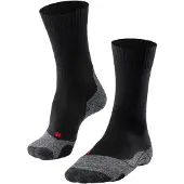 Falke TK2 anti-blaar dik wol functioneel materiaal wandelsokken dames zwart - maat 41-42
