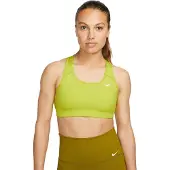 Nike Dri-Fit Swoosh Sport-bh Groen S/36