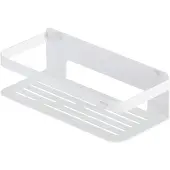 Tiger Doucherek Caddy - Schroeven - Rvs - Wit - 24x7x10,6cm