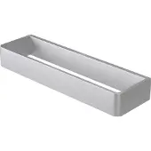 Haceka Aline gasten handdoekhouder geborsteld aluminium