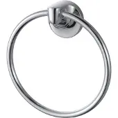 Haceka Aspen handdoekring chroom