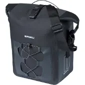 Basil Navigator Waterproof - Enkele fiestas MIK STUDS - 12 - 15 liter - Zwart - 100% waterdicht