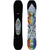 Vimana The Wernair 2025 All-mountain freestyle snowboard Zwart dessin 162