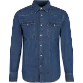 Levi's Shirt 'Barstow Western Standard Fit Shirt' blauw denim