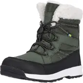 ZigZag Snowboots 'Wranden' groen / zwart / wit