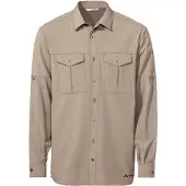 Vaude - Rosemoor L/S Shirt II - Overhemd L, beige
