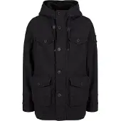 Brandit Tussenparka zwart