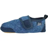 Beck Huisschoenen lichtblauw / donkerblauw