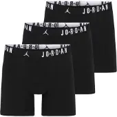 Jordan Boxershorts 'FLIGHT' grijs / zwart / wit