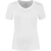 Rogelli Sportshirt Dames Korte Mouwen - Hardloopshirt - Wit - M