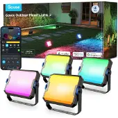 Govee Outdoor Smart Flood Lights 2 | Wi-Fi + Bluetooth | 4 stuks