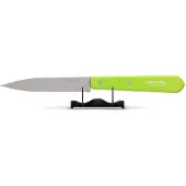 Opinel - Gekarteld mes - No. 113 - RVS - groen - hout