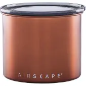 Airscape - Airscape - Koffiebonen - Voorraadpotten - Koffie - Lucht dicht - Staal - Geborsteld Koper Gloss - 250 gram