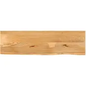 vidaXL Tafelblad met natuurlijke rand 100x40x3,8 cm massief mangohout