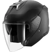 Shark Skwal i3 Jet Blank Mat Zwart Mat KMA Maat XL