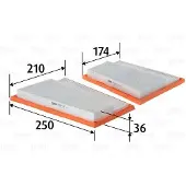Valeo 585430 Luchtfilter