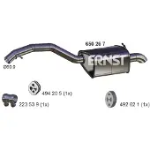 ERNST 650267 Einddemper