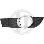 Diederichs 6926043 Ventilatiegrille, bumper