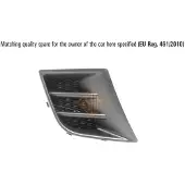 ISAM 1533716 Ventilatiegrille, bumper