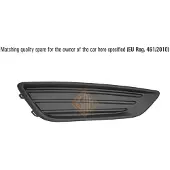 ISAM 1050716 Ventilatiegrille, bumper