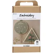Creativ Light Frame Embroidery Craft Kit Beige