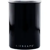 Airscape - Airscape - Koffiebonen - Voorraadpotten - Lucht dicht - Koffie - Staal - Glans Zwart - 500 gram
