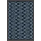 vidaXL Deurmat 40x60 cm blauw