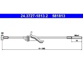 Sonstiges 24.3727-1813.2 Handremkabel