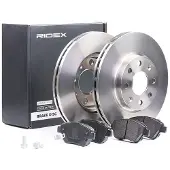 RIDEX 3405B0045 Remschijven en blokken