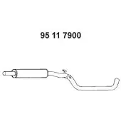 VEGAZ VS-402EBER Uitlaat middendemper