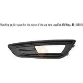 ISAM 1050719 Ventilatiegrille, bumper