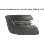 ISAM 1532716 Ventilatiegrille, bumper