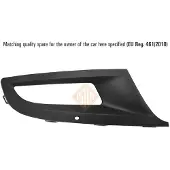 ISAM 0937718 Ventilatiegrille, bumper