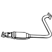 VEGAZ HOS-59 Uitlaat middendemper